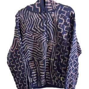 Mixed Up - Blue, L (Pull-Over Hoodie)